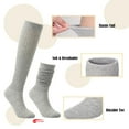 thumbnail image 7 of COUVER Womens Slouch Socks Cotton Stretch Crew Length, White, 6-8, 1 Pair, 7 of 7