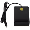 thumbnail image 1 of MOVTOTOP Portable USB Smart Card reader for Phone Use with Efficient Performance and Versatile Compatibility 3.5x2.0x0.8 inches, 1 of 8
