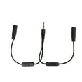 thumbnail image 3 of Cable convertidor hembra estéreo dual, Cable convertidor de auriculares para parejas Cable adaptador de audio Suministros de audio diseñados para durar, 3 of 8