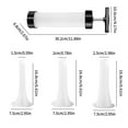 thumbnail image 2 of Sausage Stuffer - Homemade Manual Sausage Maker, Fast Meat Filling Machine, Food Grade Kitchen Sausage Stuffer Tool for Household Use (3 Stuffing Tubes), 2 of 7