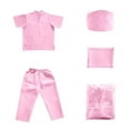 thumbnail image 3 of Doctor Costume for Kids, Role-playing Costumes Toddler Doctor Coat and Pants, Kids Lab Coat Career Day Costume for Boys Girls Pink 7-8 Years, 3 of 3