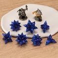 thumbnail image 3 of 7PCS Metal Polyhedral Dice Set Blue Purple Star Style RPG Dice for DND Tabletop Games, 3 of 5