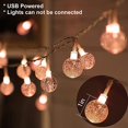 thumbnail image 3 of Cadena de luces OMIKA con forma de globo que cambia de color, 16.4 pies, alimentada por USB, 3 of 8