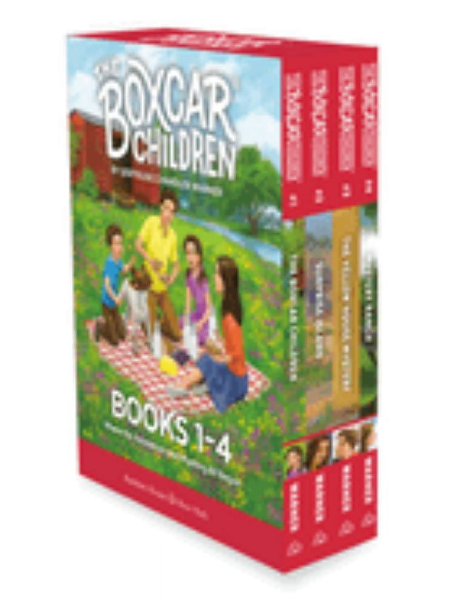 き*ろ様 The Boxcar children 50冊セット　英語絵本 The Boxcar Children Mysteries Boxed Set 1-4: The Boxcar Children
