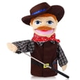 thumbnail image 1 of Marioneta de mano YoungJoy Juego de rol Cowboy Chef Doctor Fireman +, 1 of 7