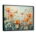 thumbnail image 2 of Designart "Meadow Bliss composition I" Modern Floater Framed Wall Art Print, 2 of 7