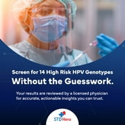 Better Life Science Oral HPV Test Kit for Women and Men At Home Oral Rinse Collection for Health Screening Simple and Private