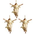 thumbnail image 1 of Visland 2D Acrylic Jesus Christ Ornament Car Rearview Mirror Hanging Decor Auto Interior Religious Gift for Christian Retro Faith Accessories, 1 of 8