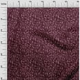 thumbnail image 3 of oneOone Cotton Poplin Dark Magenta Fabric Asian Floral Block Craft Projects Decor Fabric Printed By The Yard 42 Inch Wide, 3 of 4