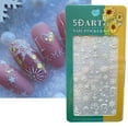 thumbnail image 4 of UDIYO Christmas Nail Sticker Ultra-Thin Exquisite Pattern Stunning Visual Effect Strong Stickiness Merry Christmas Nail Art Decals Manicure Charms Nail Supplies, 4 of 7