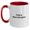 White/Red, variant on Funny Future Neurosurgeon Gifts from Family, Unique Two Tone Coffee Mug for Graduation, 'May the Future be Bright' Quote, Gifts for Neurosurgeon