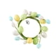 thumbnail image 4 of Corona de huevos de Pascua, decoración primaveral, 30 cm de diámetro, manualidades para puerta de entrada, artificial Estilo C, 4 of 9