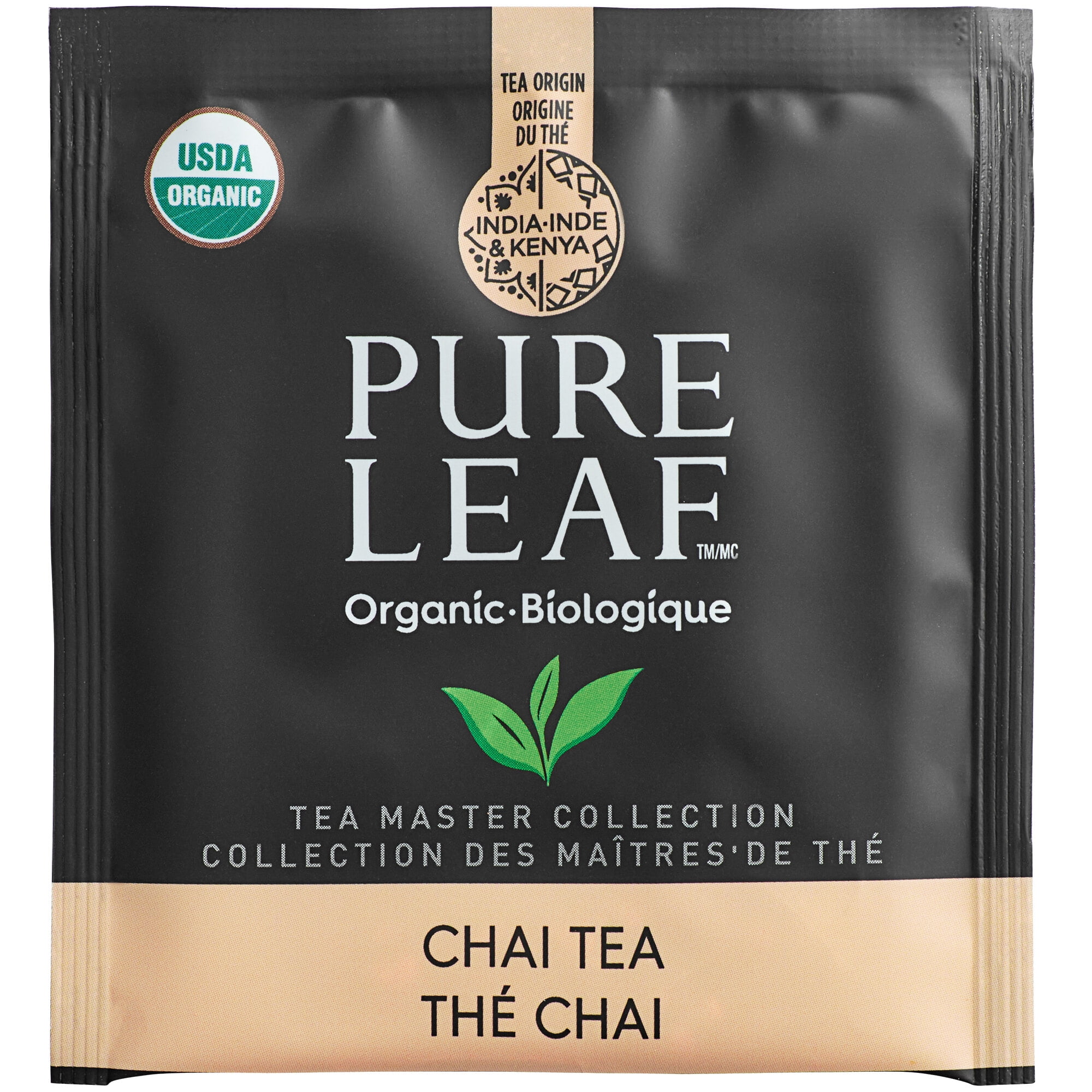 Pure Leaf Organic Chai Pyramid Tea Sachets 25 Box Walmart