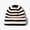 White, variant on Fesfesfes Winter Knitted Hats For Men And Women Striped Curled Edgeless Cold Hat Women's Outdoor Warmth Thick Hat