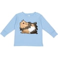 thumbnail image 3 of Inktastic Cute Long Haired Guinea Pig Boys or Girls Long Sleeve Toddler T-Shirt, 3 of 5