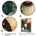 thumbnail image 3 of DESIGN ART Designart "Vintag Double Exposure" Fashion Woman Wall Decor 12 in. wide x 20 in. high, 3 of 5