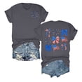 thumbnail image 5 of Basic Tees for Women Short Sleeve Crew Neck Graphic Printed T Shirts 2026 Spring Fashion Casual Tops, 5 of 5