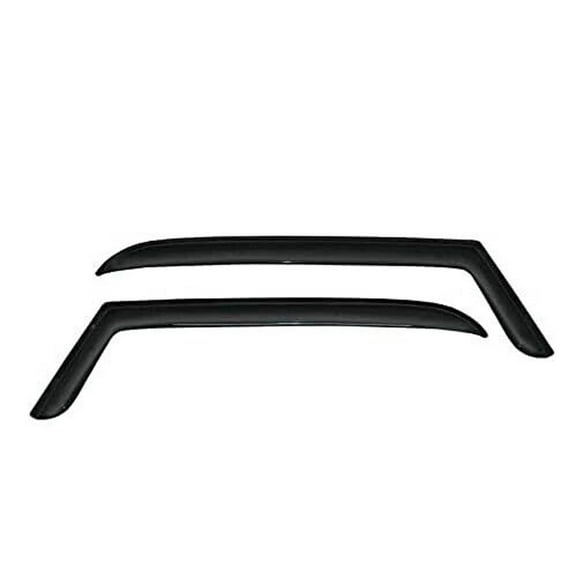 Tuqiang Window Visors For 1997 - 2004 For Dodge Dakota Standard Cab Side Window Wind Deflector Window Visor Black and Gray 4PCS