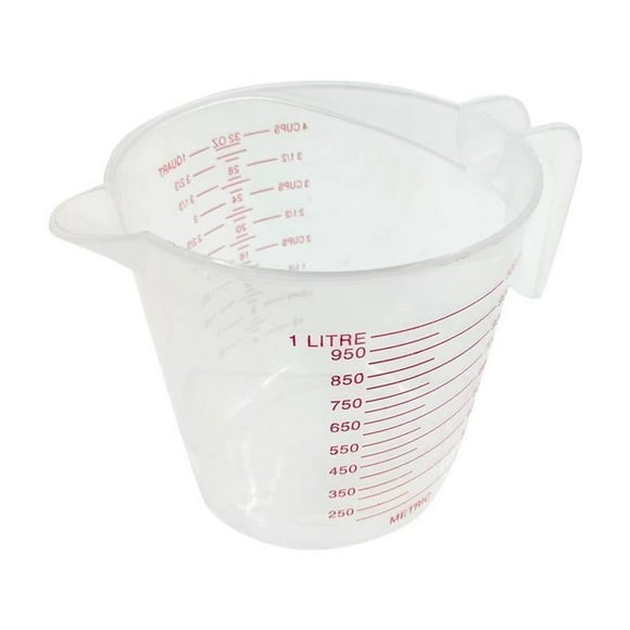Taza Medidora Boris de Plástico 1 Litro