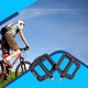 thumbnail image 2 of Ztto 1 par de nylon fibra bicicleta pedal antideslizante color sólido ciclo de montaña piezas de bicicleta pedales componente adjunto negro Yuarrent OD002857-01, 2 of 7