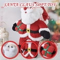 thumbnail image 2 of Bolsa para calentar las manos, juguete de peluche con la intervención de Papá Noel, 2 of 5