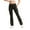 Black, variant on Yoga Leggings for Women High Waisted Pull on Pants Stretchy Bootcut Yoga Pants Flare Leggings with Pockets for Workout Running Athletic Activewear