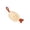 Yellow, variant on Yyuenw Bath Sponges for Shower, Cute Fish-Shaped Double-Sided Bubble Net Bag, Perfect for Bathing and Cleaning