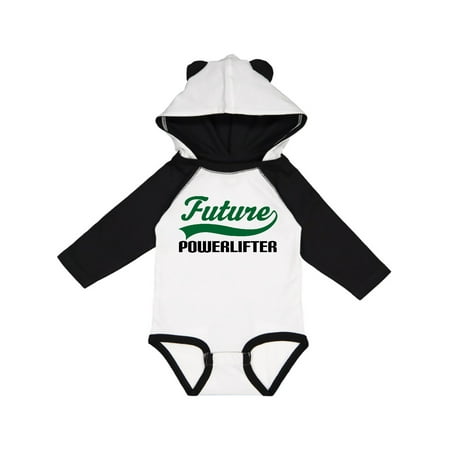 

Inktastic Future Power Lifter Gift Baby Boy or Baby Girl Long Sleeve Bodysuit