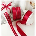 thumbnail image 2 of Tivamiko Single Face Satin Polyester Ribbon for Sewing, Crafts and Gifting, 100 Yard, 5/8 Inch, Wine Red, 2 of 6