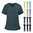 thumbnail image 4 of Medical Scrubs Set Oral Dental Doctor Nurse Uniforms Unisex Surgical Uniform Set, 4 of 10