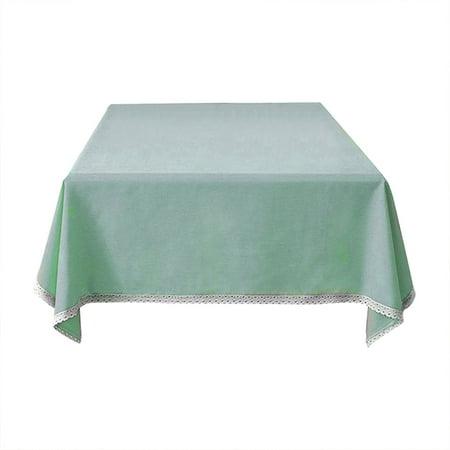 

Tablecloth Cotton Linen Table Cloth Fabric Wrinkle Free Washable Table Cover for Kitchen Dinning Tabletop Decor