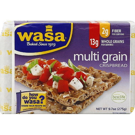 Wasa Multi Grain Crispbread, 9.7 oz, (Pack of 12)