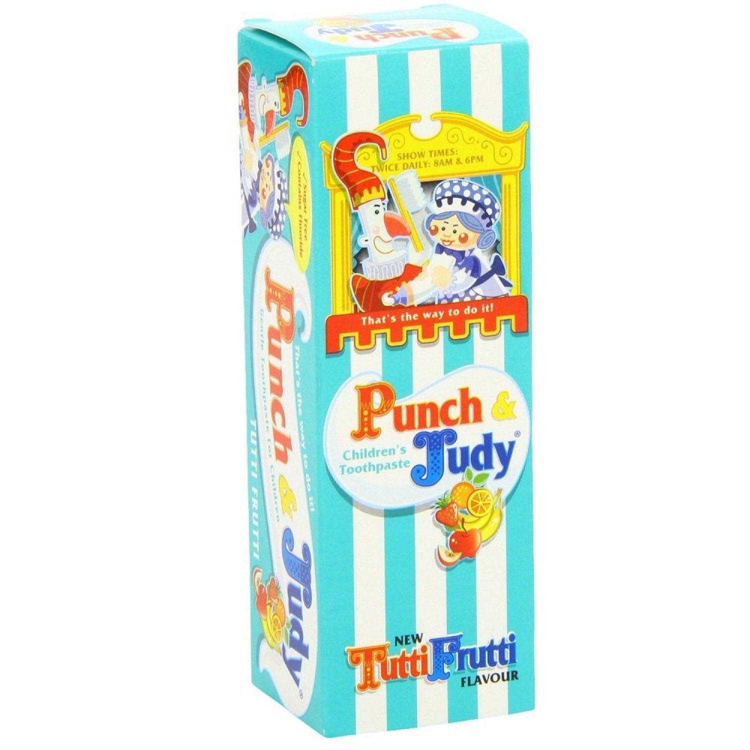 Punch And Judy Children's Toothpaste Tutti Frutti Flavour 50ml, Tutti