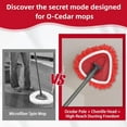 thumbnail image 2 of O-Cedar Compatible Chenille Duster Replacement Heads - Ultra-Dense Microfiber Mop Heads for Superior Cleaning Performance, 2 of 8