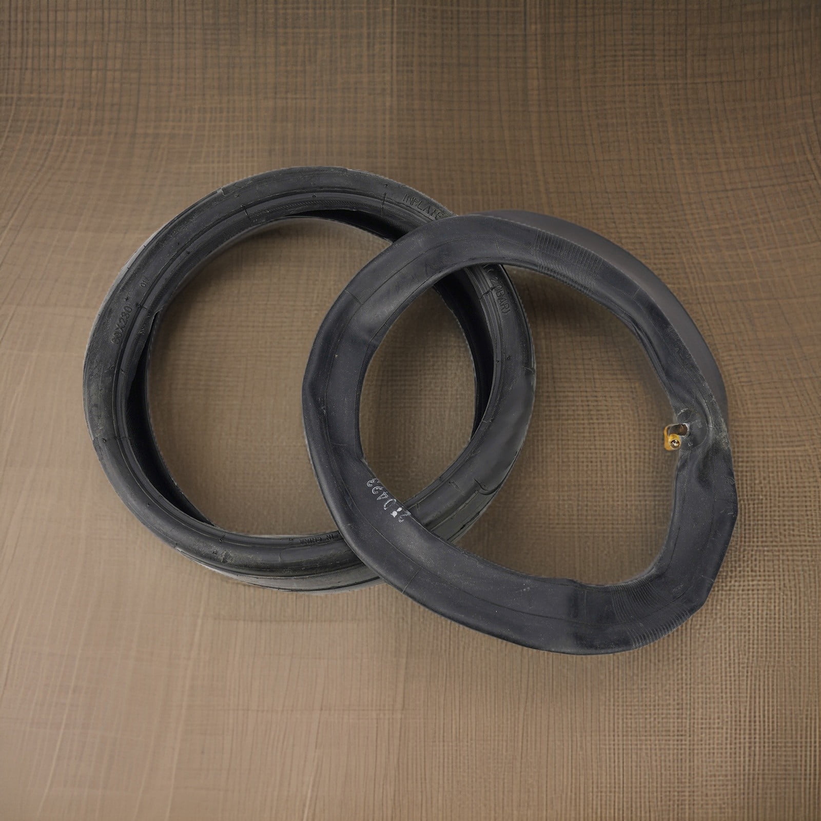 Ana Premium 60x230 Rubber Tire Set Inner Tube Outer Tyre Combos For Children's Tricycles Baby Strollers Scooter Accessories