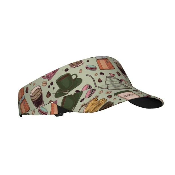 Balery Coffee Makers Macaroons Chocolate Gorra deportiva con visera ajustable para mujer y hombre (talla única)