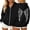 Black, variant on Enjoytime Zip Up Hoodie Women Back Print Long Sleeve Sweatshirt Fall Winter Fashion Trendy Casual Jacket with Pockets