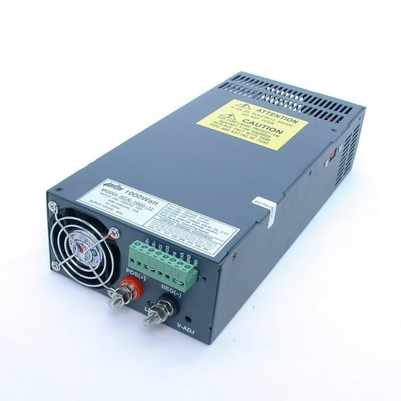 AmpFlow SCN-1000-12 1000W, 80A, 12V DC Parallelable Power Supply