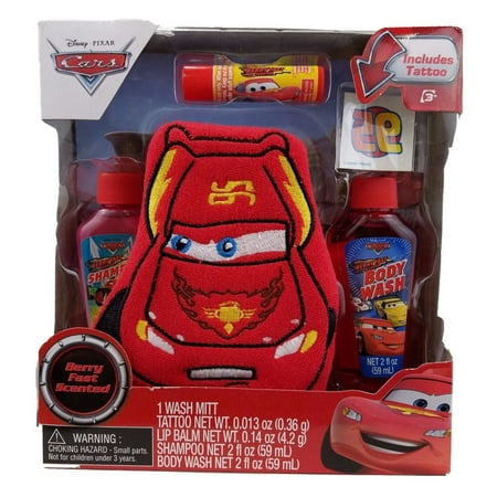 Disney Cars 5pc Bath Time Set - Walmart.com