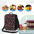 thumbnail image 4 of Fotbe Ripe Red Cherry Lonchera Bolsa de Almuerzo para Hombres y Mujeres, Lonchera de Gran Capacidad, Bolsa de Almuerzo Reutilizable, Bolsa Térmica Aislante, 4 of 7