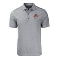 thumbnail image 2 of Men's-Cutter & Buck  Heather Black Toronto FC Big & Tall Forge Eco Heather Stripe Stretch Recycled Polo, 2 of 3