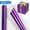 Purple, variant on Tripumer Blue Metallic Wrapping Paper 17 inch X 32.8 Feet Matte Paper Roll Solid Color Wall Paper for Wedding Shower Valentine's Day Birthday