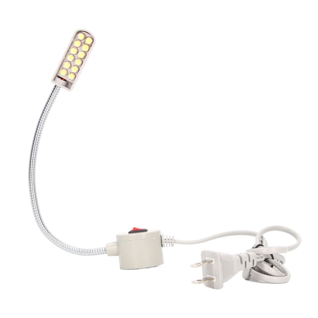 Lámpara de coser con ahorro de energía, máquina de coser con luz LED, luces LED para coser, mesa, estética elegante Jadeshay A