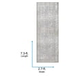 thumbnail image 4 of Livabliss Washable Rugs for Living Room, 3x7 Kemer Traditional Sage Runner Area Rug, Bedroom Dining Room Home Decor Stain Resistant Carpet (2'7" x 7'3" Runner), 4 of 7
