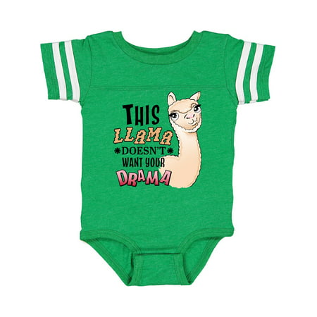 

Inktastic This Llama Doesn t Want Your Drama cute llama Gift Baby Boy or Baby Girl Bodysuit