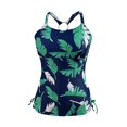 thumbnail image 3 of JAKANYQ Womens Tankini Swim Top Tankini Bathing Suit Tops No Bottom Unique Back Design Swimsuit, Xl, 3 of 4