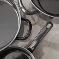 thumbnail image 4 of Bateria De Cocina de Aluminio Con Antiadherente 6 Piezas Negro Con Tapa De Vidrio, 4 of 5