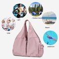 thumbnail image 4 of Bolsa de ejercicios Bolsa de lona Bolsa de fin de semana de separación seca y húmeda Impermeable para nadar Senderismo Camping FLhrweasw Nuevo, 4 of 9