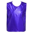 thumbnail image 1 of IEFIEL Kids Shiny Metallic Vest Top Girls Gymnastics Ballet T-Shirts Tops Stage Performance Dance Costume Royal Blue 1-6, 1 of 6