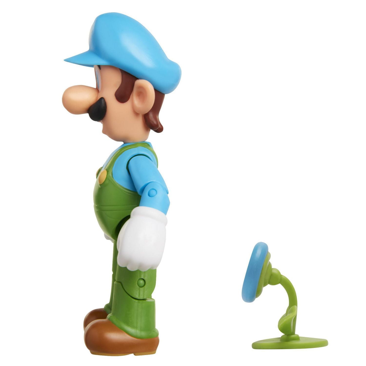 4po figurine Nintendo - Glace Luigi avec Fleur de glace